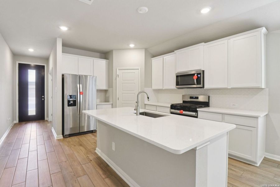 Furnished interior view inside a new home in Scenic Crest - Premier Series, Boerne (Image 9).