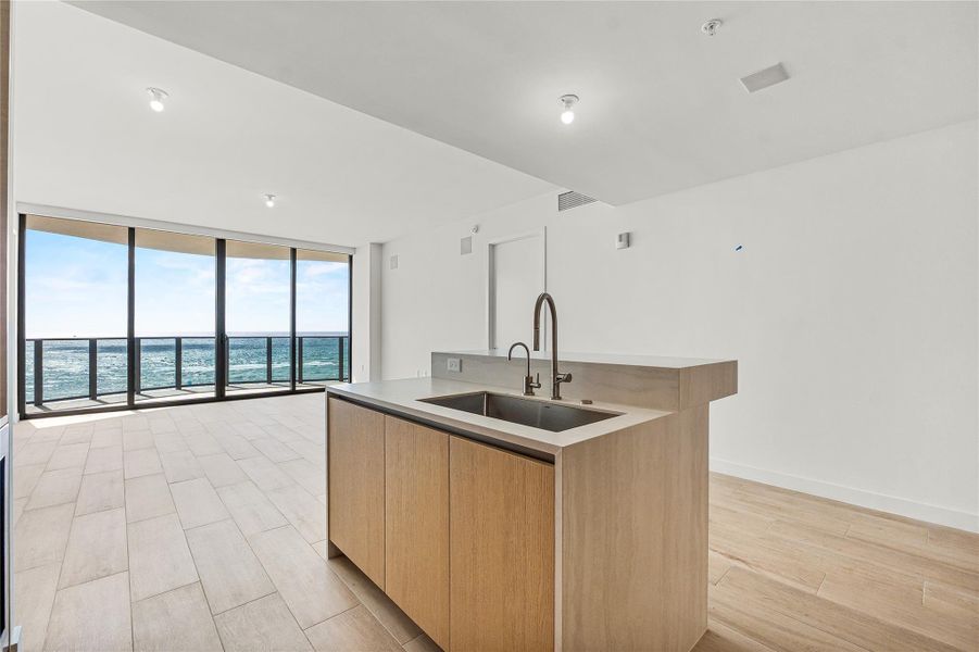 Furnished interior view inside a new home in Casamar, Pompano Beach (Image 12).