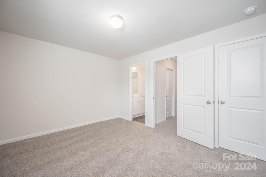 Bedroom 4 with large closet and full bath