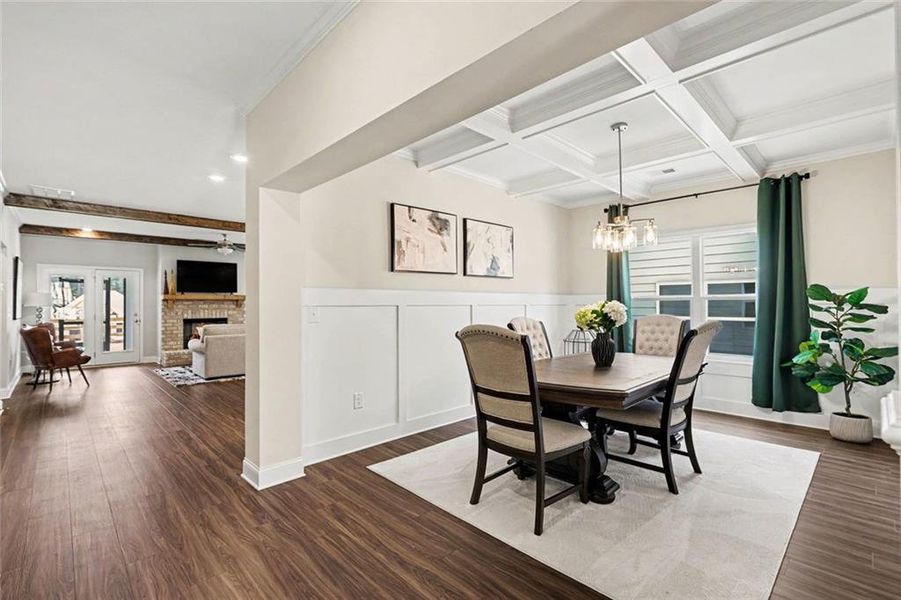 Furnished interior view inside a new home in , Villa Rica (Image 12).