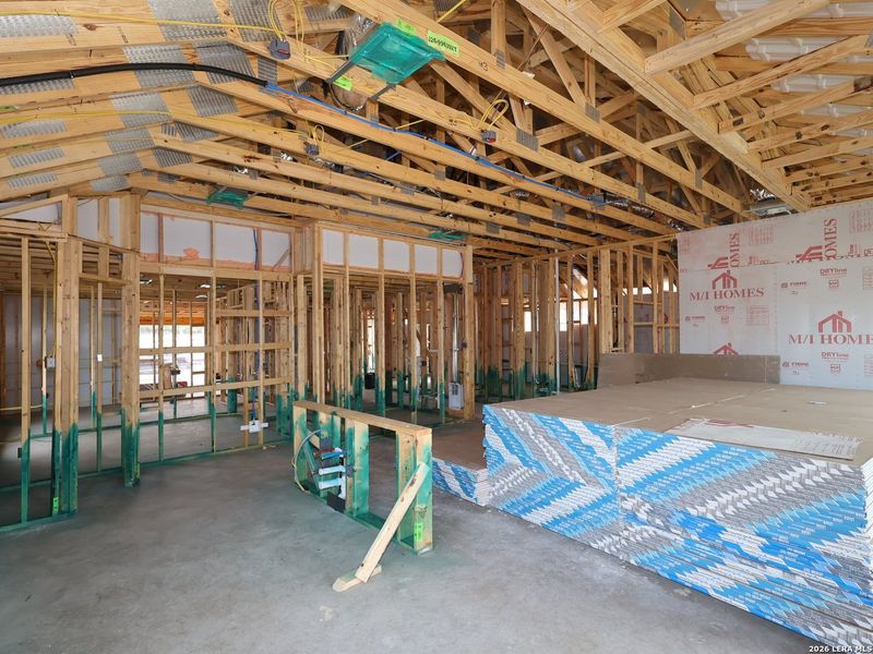 In-progress construction of a new home in Greenspoint Heights, Seguin, TX (Image 21).