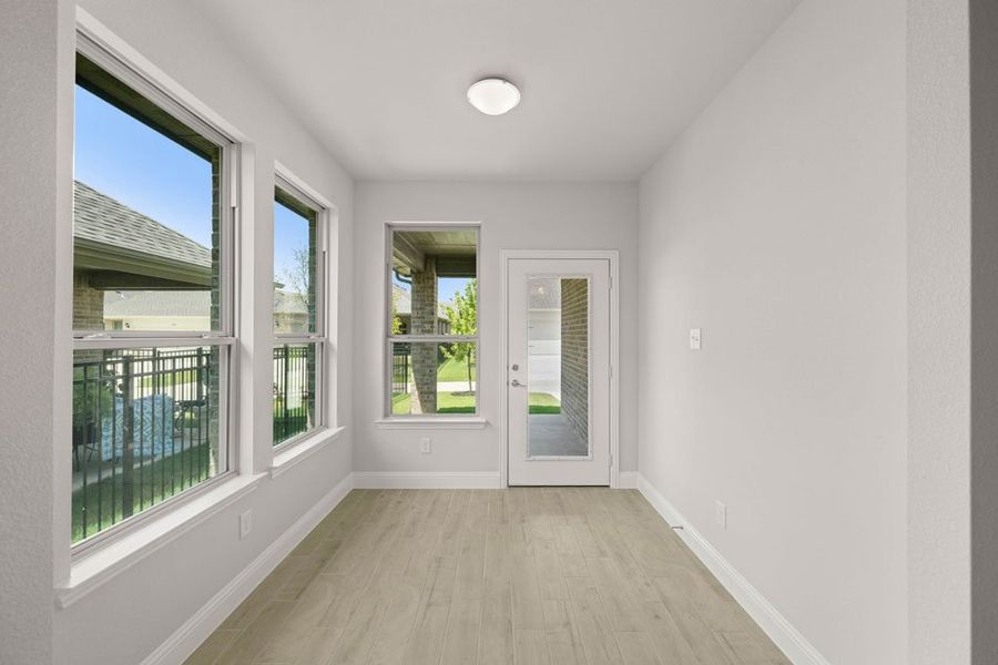 Front exterior of a new home in Redden Farms – Active Adult, Midlothian, TX, highlighting curb appeal (Image 11). Front exterior of a new home in Redden Farms – Active Adult, Midlothian, TX, highlighting curb appeal (Image 11).