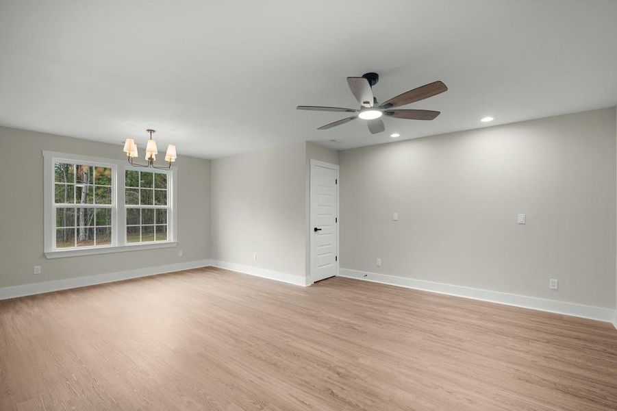 Spacious, unfurnished interior of a new home in , Calhoun (Image 11).