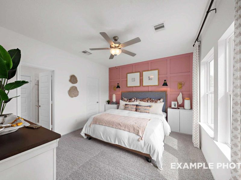 Representative furnished interior of a home built from the The Sabine F by Davidson Homes LLC in Robins Landing, Houston (Image 19). Representative furnished interior of a home built from the The Sabine F by Davidson Homes LLC in Robins Landing, Houston (Image 19).