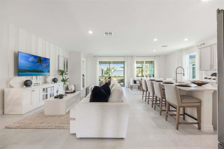 Furnished interior view inside a new home in Lakes of Mount Dora, Mount Dora (Image 27).