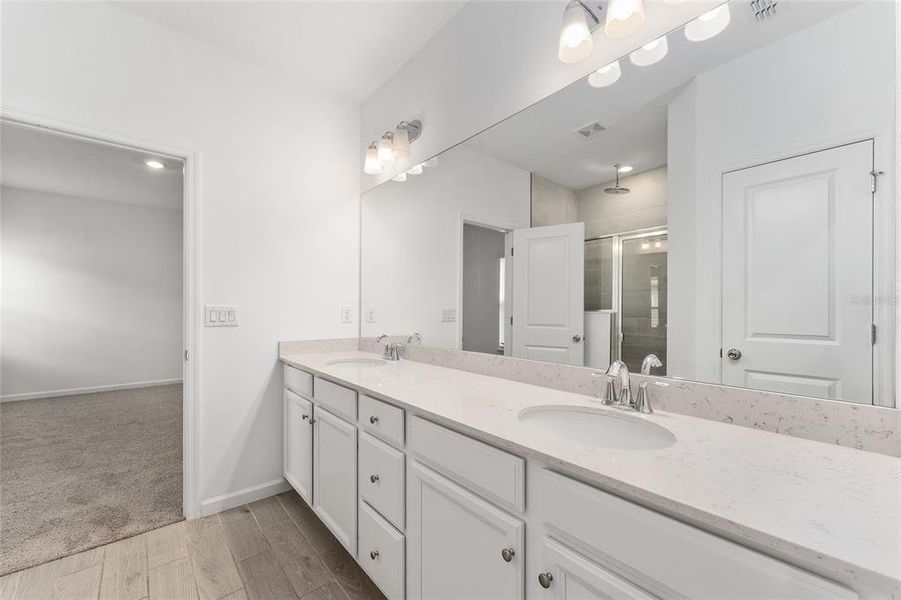 Furnished interior view inside a new home in Liberty Village: Liberty Village - Phase One, Ocala (Image 8).