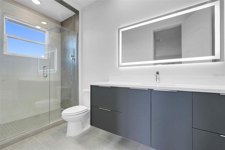 Furnished interior view inside a new home in Hampton Green at Providence, Davenport (Image 41).