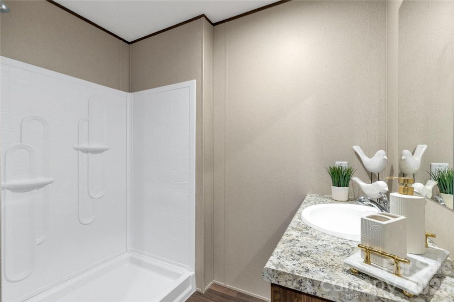 Furnished interior view inside a new home in , Blacksburg (Image 7).