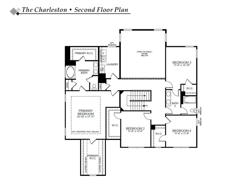 2D floor plan layout for the Charleston by Eastwood Homes in Arbordale Reserve, Elgin, SC (Image 5). 2D floor plan layout for the Charleston by Eastwood Homes in Arbordale Reserve, Elgin, SC (Image 5).