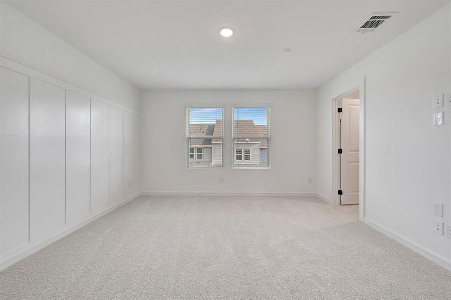 Spacious, unfurnished interior of a new home in Providence Commons, Providence Village (Image 24). Spacious, unfurnished interior of a new home in Providence Commons, Providence Village (Image 24).