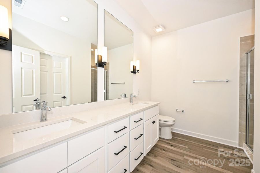 Furnished interior view inside a new home in , Charlotte (Image 8).