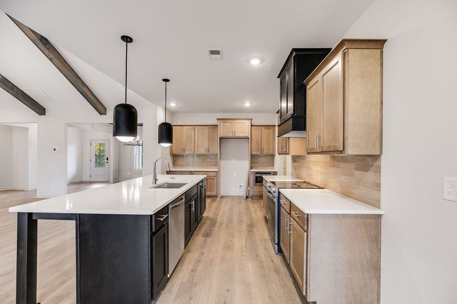 Furnished interior view inside a new home in Parmer Farms, Roopville (Image 6).