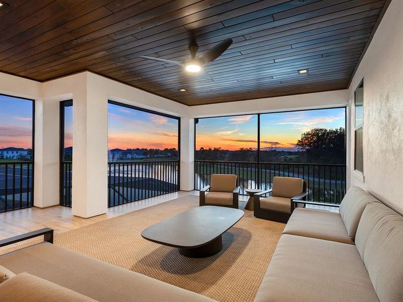 Exterior details and patio area of a home in , Lakewood Ranch (Image 30).