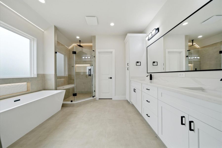 Furnished interior view inside a new home in , Houston (Image 14).