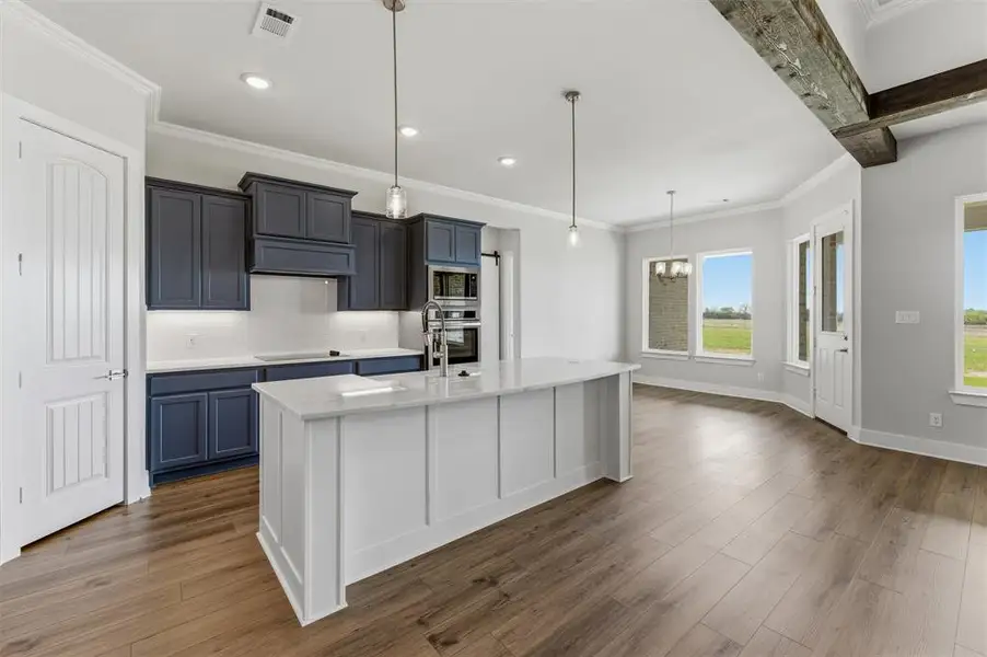 Furnished interior view inside a new home in Fannin Ranch, Leonard (Image 6).