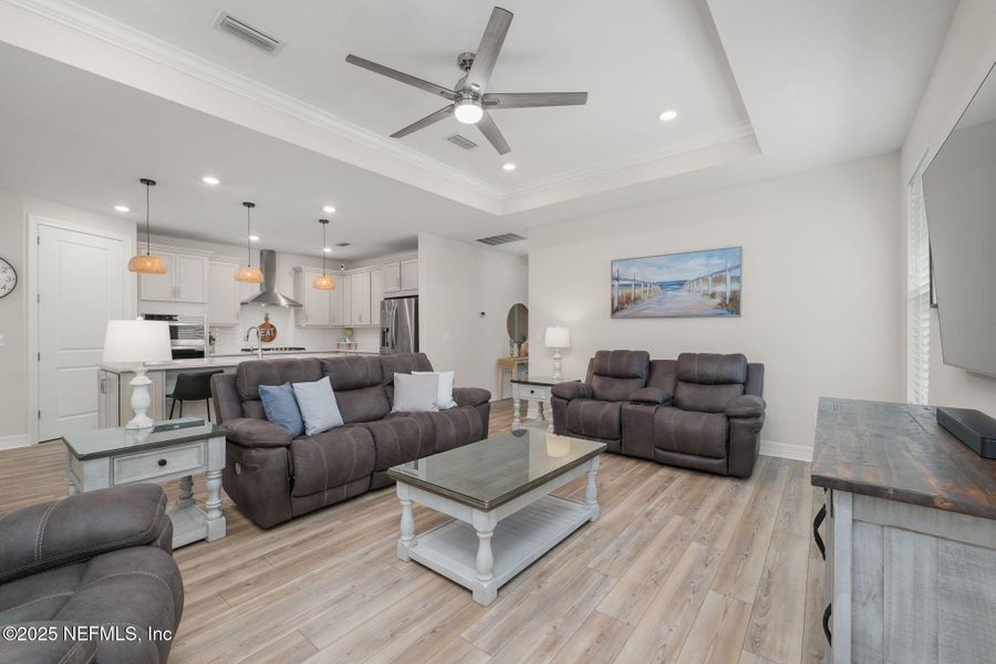 Furnished interior view inside a new home in Del Webb Nocatee, Ponte Vedra (Image 35).