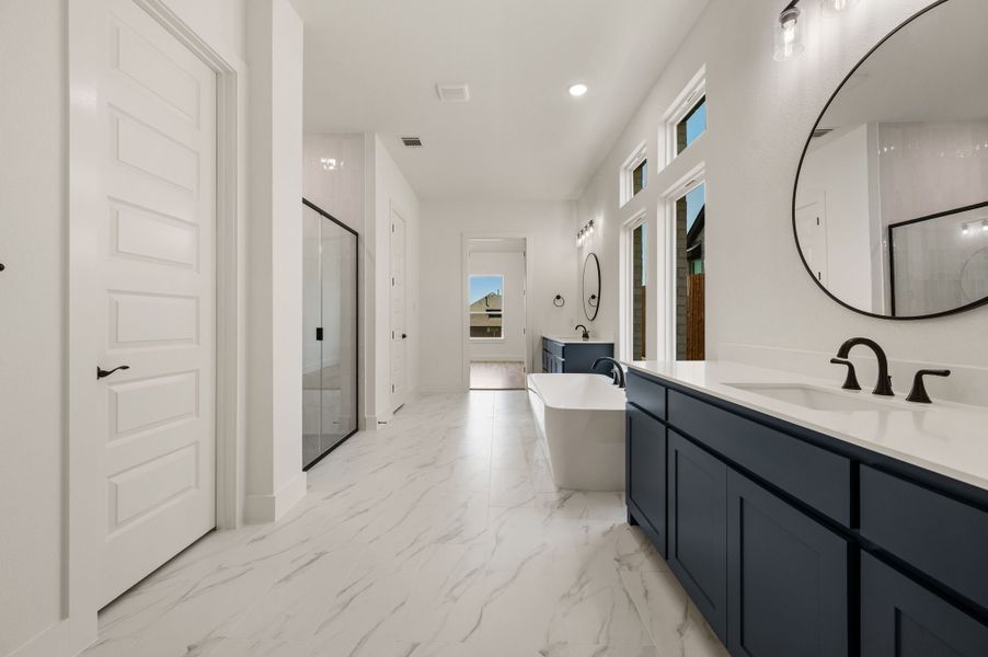 Furnished interior view inside a new home in Parks of Aledo, Aledo (Image 15).