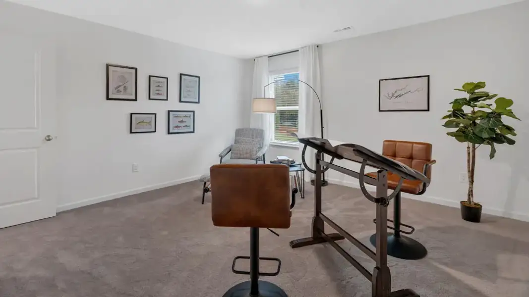 Furnished interior view inside a new home in Johnson Farms, Greeneville (Image 36).