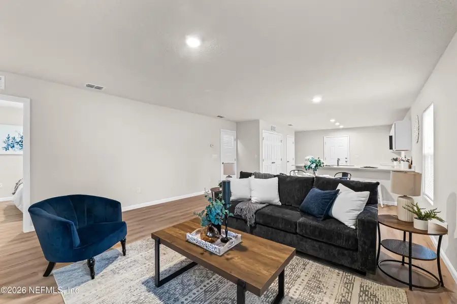 Furnished interior view inside a new home in , Jacksonville (Image 9). Furnished interior view inside a new home in , Jacksonville (Image 9).