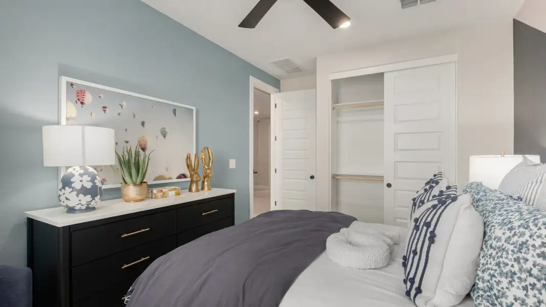 Furnished interior view inside a new home in Flora at Surprise City Center, Surprise (Image 19).