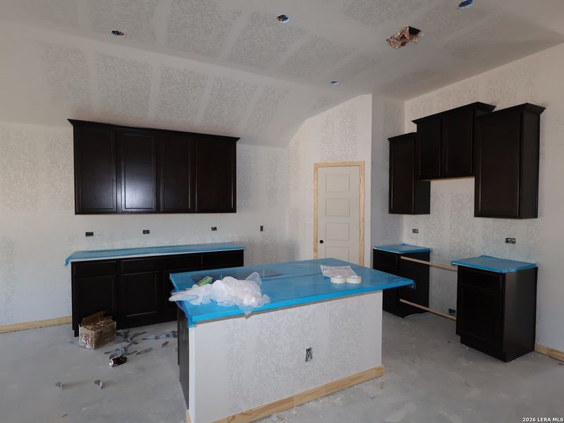 In-progress construction of a new home in Meadows at Clear Springs, New Braunfels, TX (Image 29).