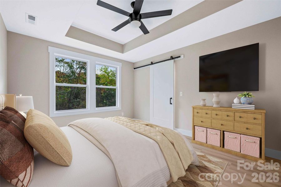 Furnished interior view inside a new home in , Canton (Image 3).