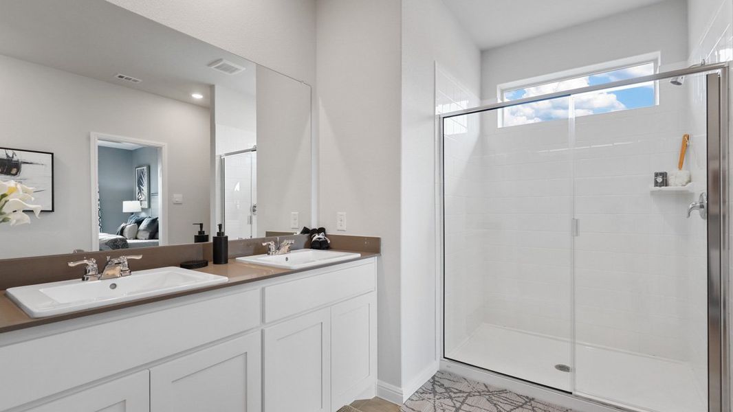 Representative furnished interior of a home built from the TEXAS MOCKINGBIRD by D.R. Horton in Rock Creek Ranch, Fort Worth (Image 24). Representative furnished interior of a home built from the TEXAS MOCKINGBIRD by D.R. Horton in Rock Creek Ranch, Fort Worth (Image 24).
