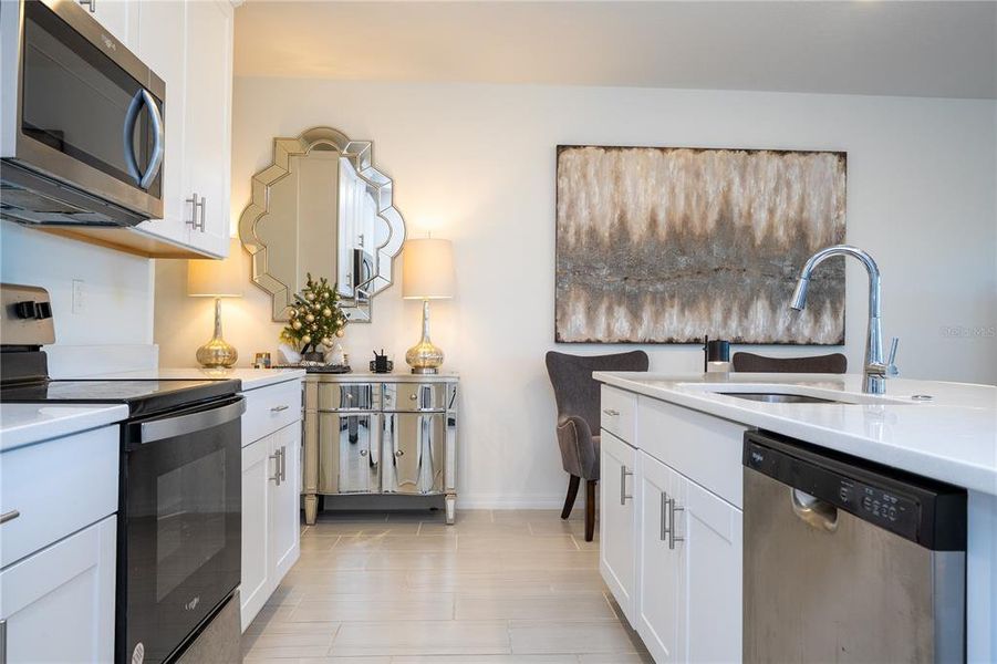 Furnished interior view inside a new home in , St. Cloud (Image 31). Furnished interior view inside a new home in , St. Cloud (Image 31).