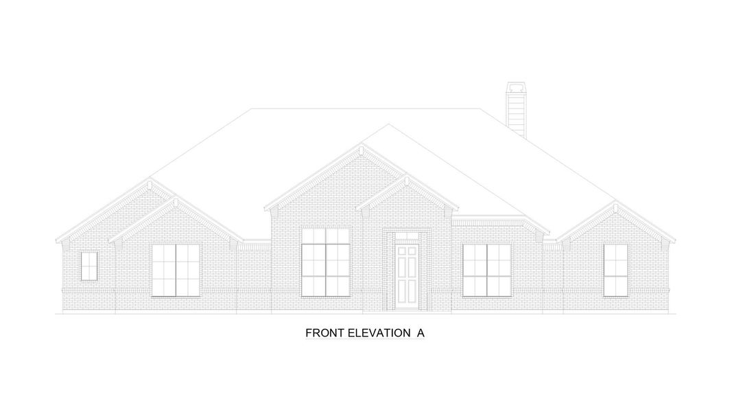 Elevation A | Concept 2978 at Hidden Creek Estates in Van Alstyne, TX by Landsea Homes