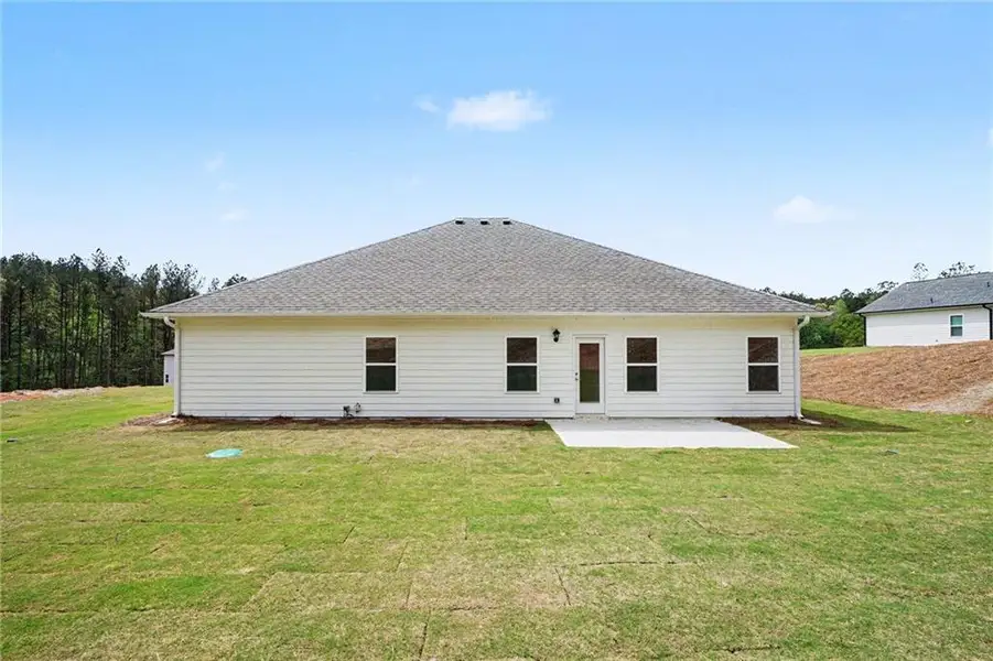 Exterior details and patio area of a home in Eagle Heights, Maysville (Image 3). Exterior details and patio area of a home in Eagle Heights, Maysville (Image 3).