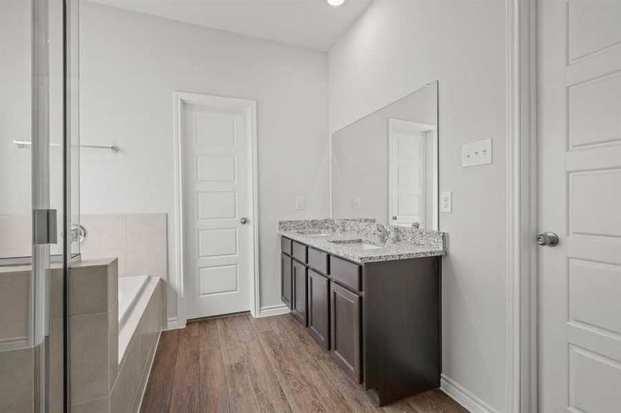 Furnished interior view inside a new home in Sycamore Landing, Fort Worth (Image 5).