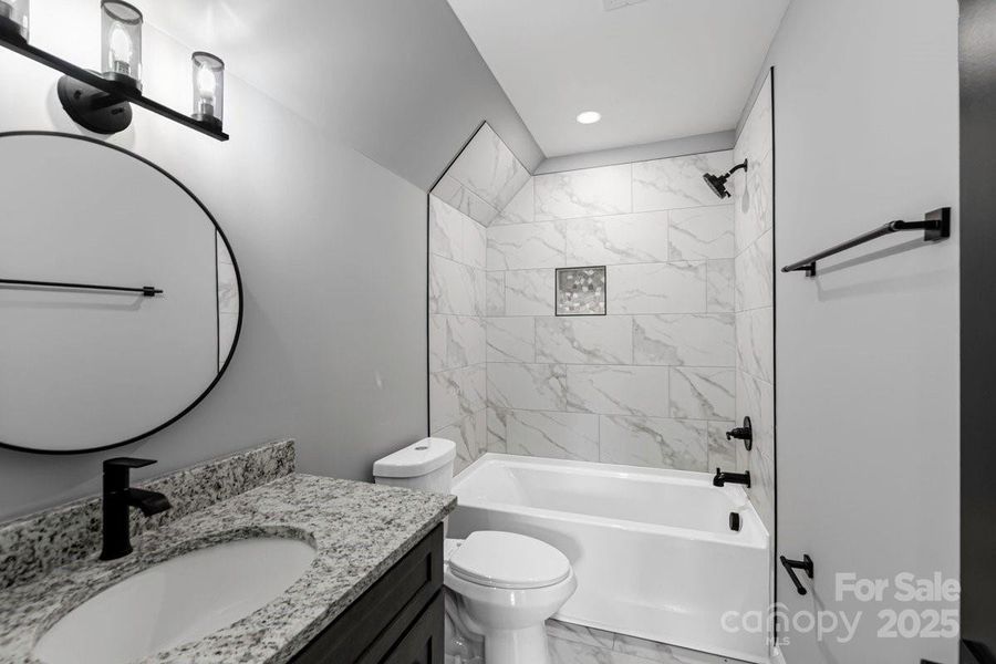 Furnished interior view inside a new home in , Concord (Image 6).