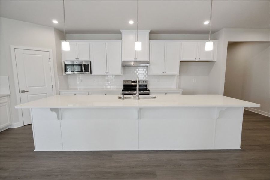 Furnished interior view inside a new home in Linden Park, Moore (Image 3).