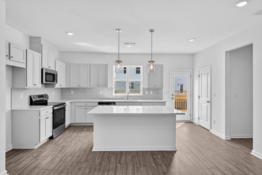 Furnished interior view inside a new home in Chandler Run, Tucker (Image 9).