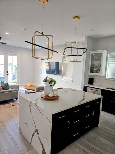 Furnished interior view inside a new home in , Houston (Image 7).