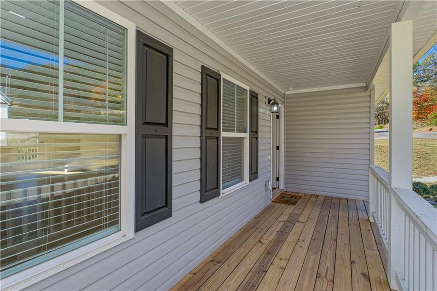 Exterior details and patio area of a home in , Dahlonega (Image 31).