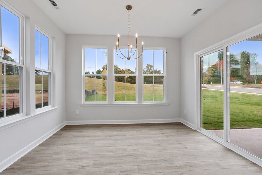 Spacious, unfurnished interior of a new home in Renaissance at White Oak, Garner (Image 20).
