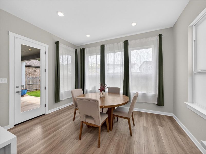Furnished interior view inside a new home in , Liberty Hill (Image 11).
