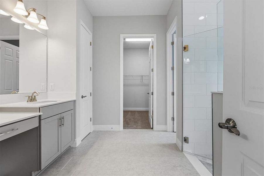 Furnished interior view inside a new home in Mirada, San Antonio (Image 7).