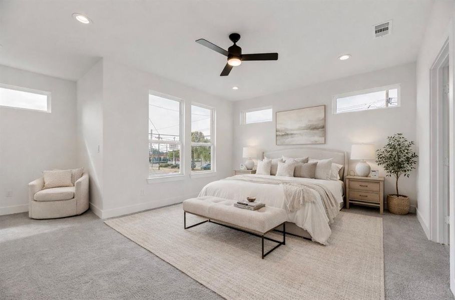 Furnished interior view inside a new home in , Irving (Image 16). Furnished interior view inside a new home in , Irving (Image 16).