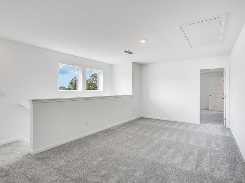 Spacious, unfurnished interior of a new home in Heritage River, Euharlee (Image 12). Spacious, unfurnished interior of a new home in Heritage River, Euharlee (Image 12).