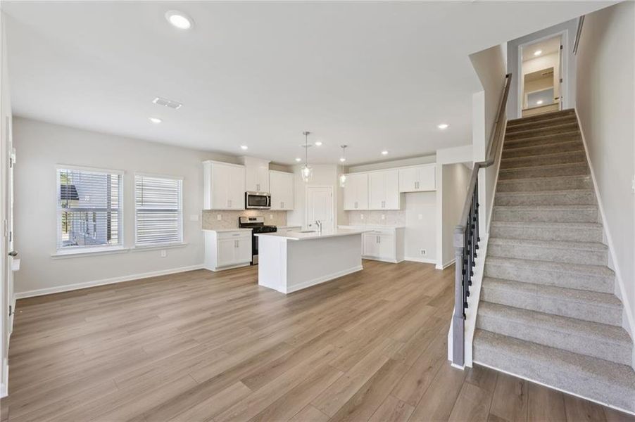 Spacious, unfurnished interior of a new home in Parkside at Grayson, Grayson (Image 30). Spacious, unfurnished interior of a new home in Parkside at Grayson, Grayson (Image 30).
