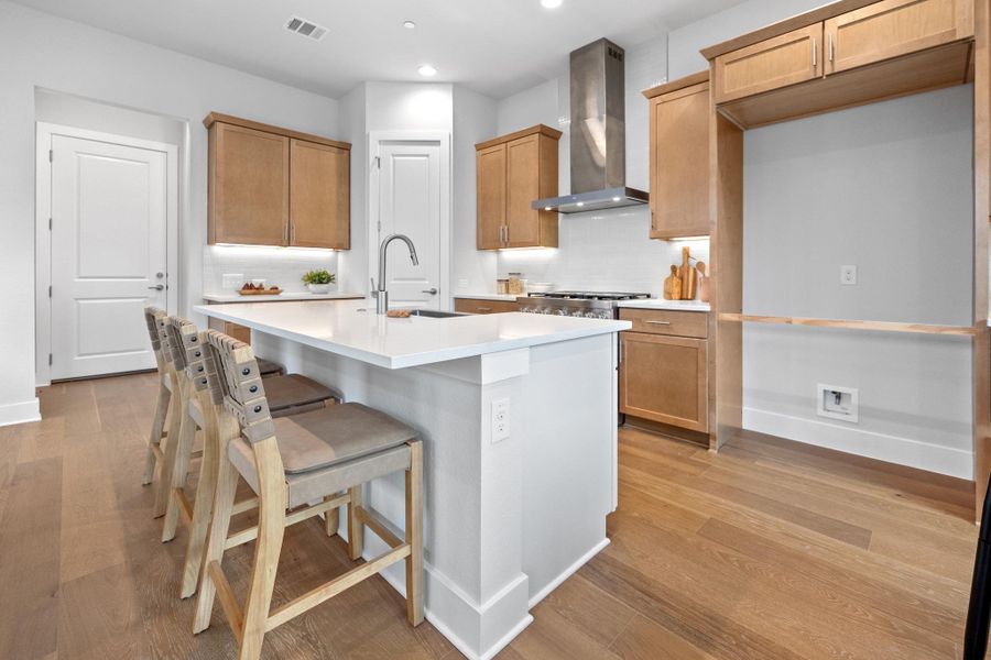 Furnished interior view inside a new home in , Austin (Image 11).
