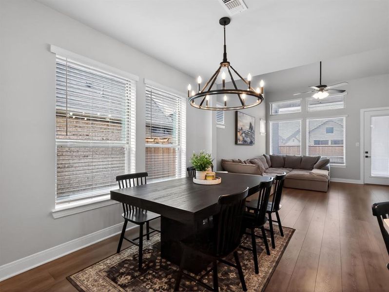Furnished interior view inside a new home in , Royse City (Image 11).