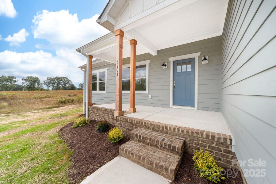 Exterior details and patio area of a home in , Cherryville (Image 18).
