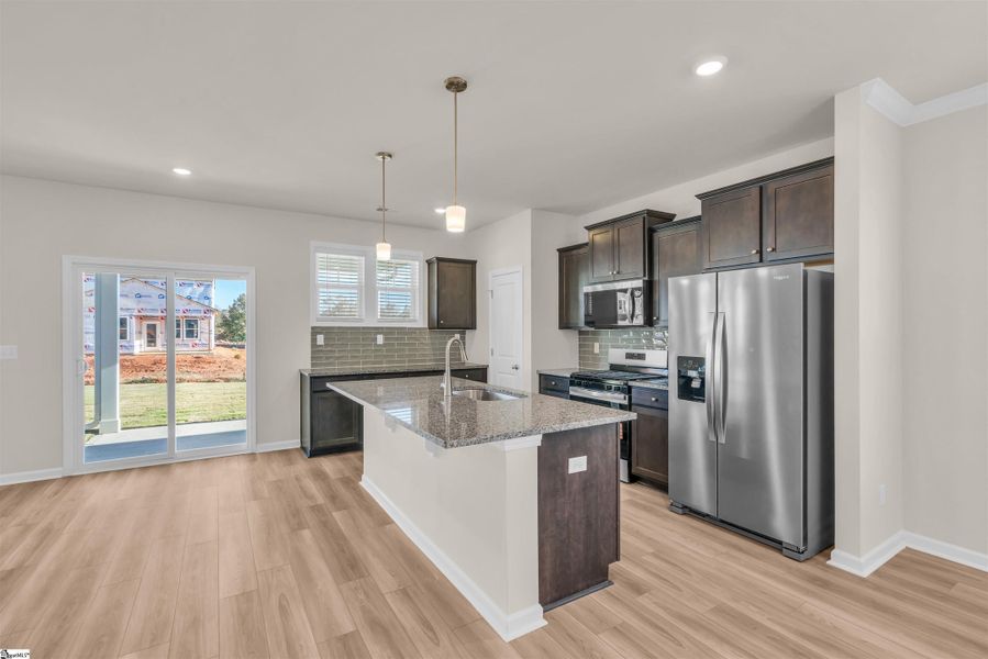Furnished interior view inside a new home in Halton Oaks, Spartanburg (Image 7).