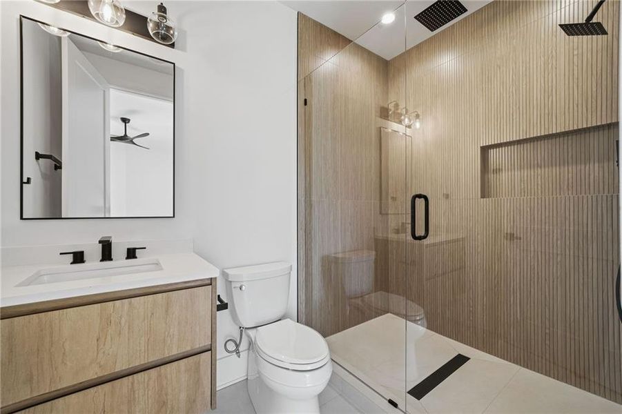 Furnished interior view inside a new home in , Atlanta (Image 46). Furnished interior view inside a new home in , Atlanta (Image 46).