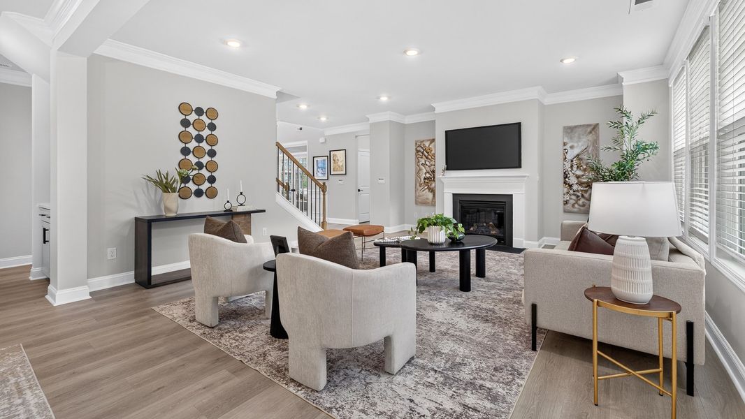 Furnished interior view inside a new home in Sylvan Creek, Denver (Image 10). Furnished interior view inside a new home in Sylvan Creek, Denver (Image 10).