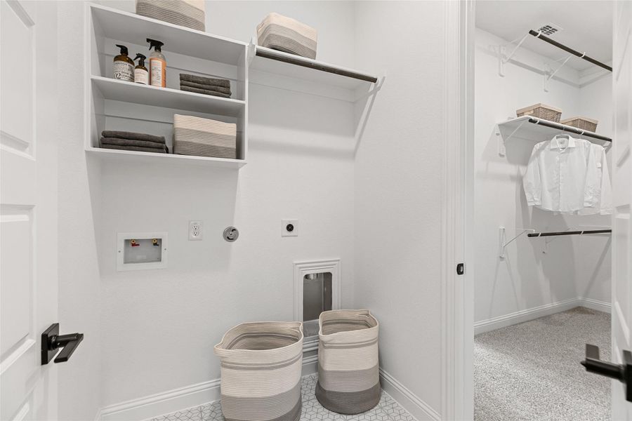 Furnished interior view inside a new home in Beamer Villas, Friendswood (Image 19).