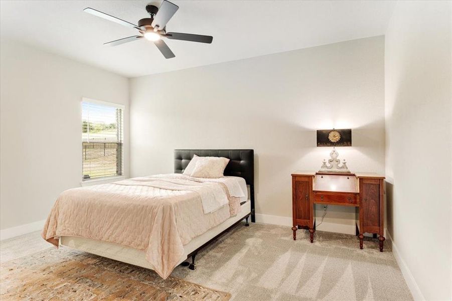 Furnished interior view inside a new home in King Crossing Estates, Van Alstyne (Image 14).